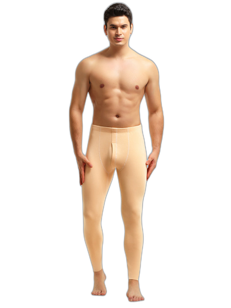 Men's Warm Fly Double-Sided Brushed Long Johns