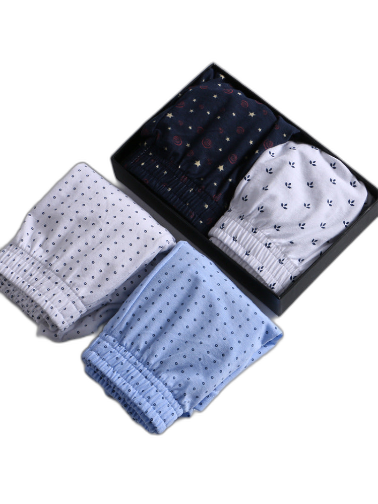 Cotton Support Pouch Home Men's Boxer Shorts