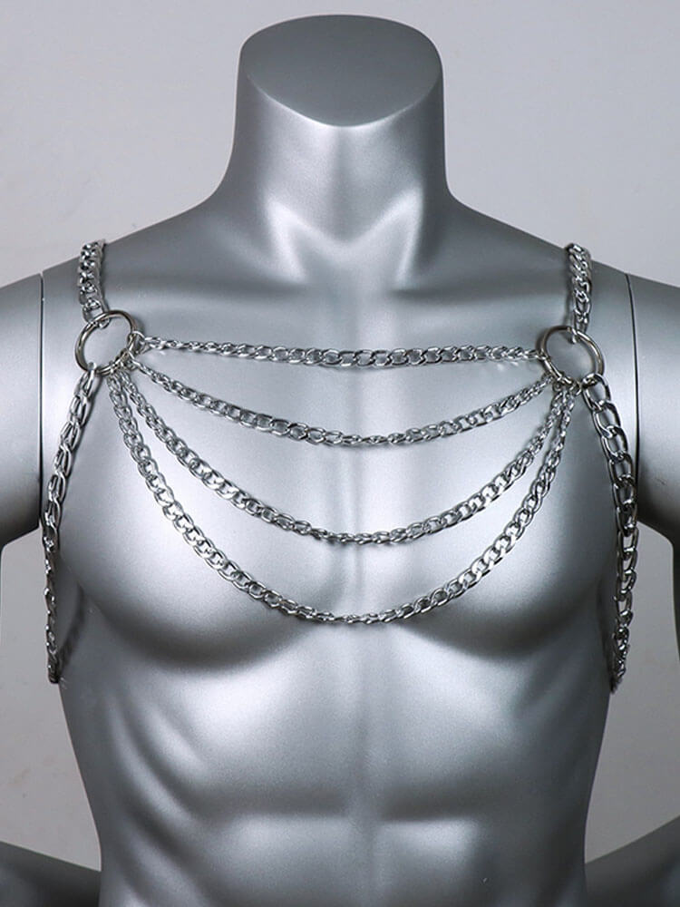 Men's Multi-Style Sexy Bondage Metal Body Chain