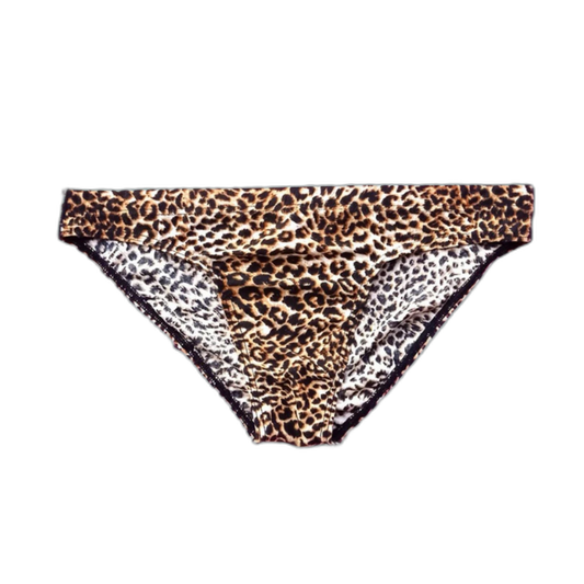Wild Thoughts Fierce Leopard Men’s Briefs