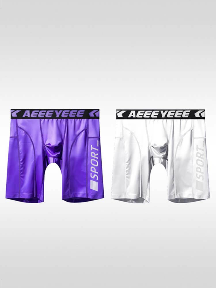 Men's High Elasticity Tight-Fit Quick-Dry Sports Shorts