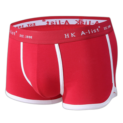 Men's Cotton Mid-rise Boxer Briefs