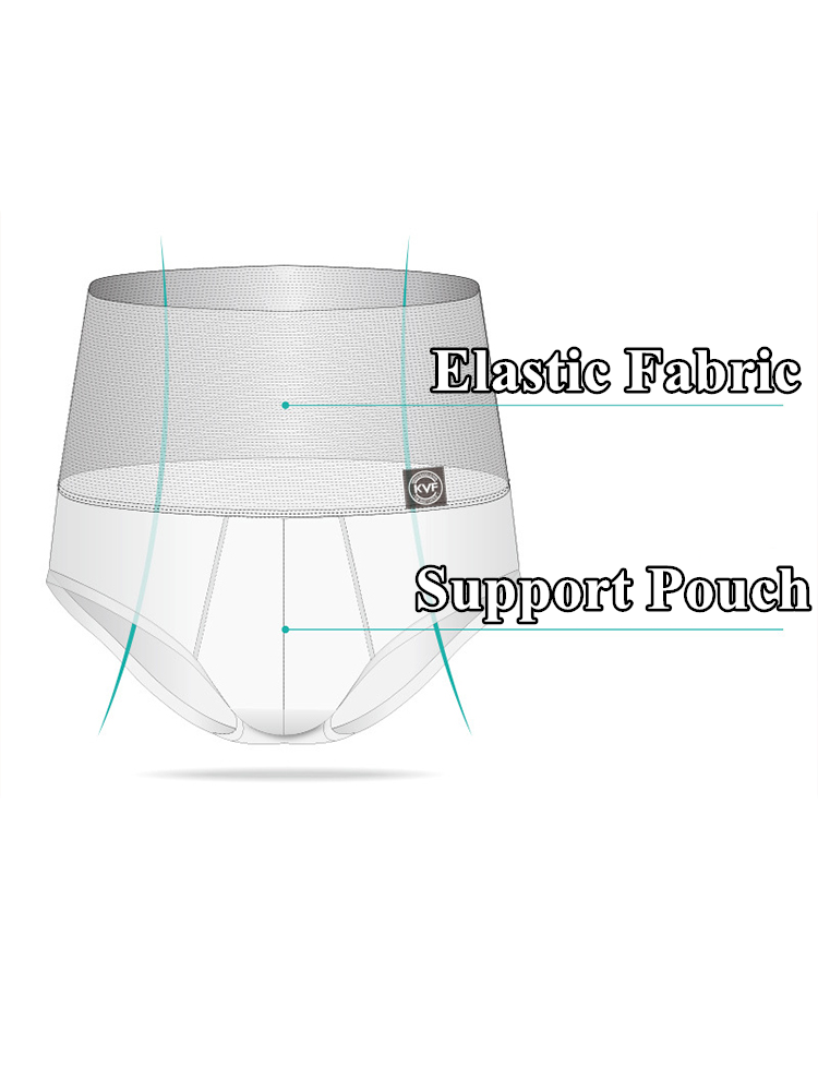 Men’s High-rise Abdomen Compression Briefs