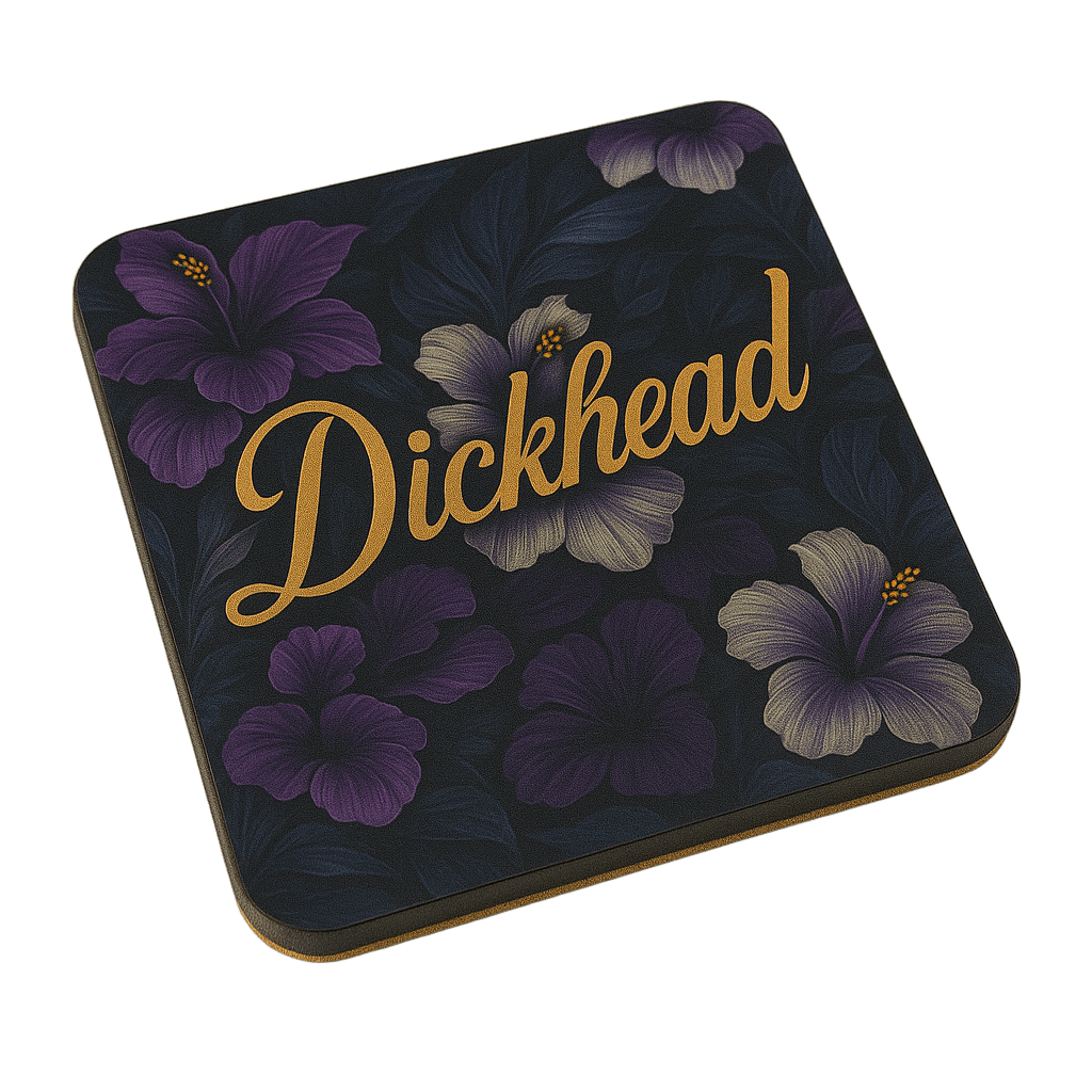 Dickhead Coaster - The Pup Play Hub