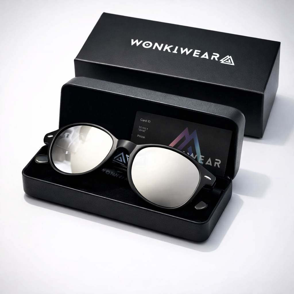White Supernova Diffraction Glasses