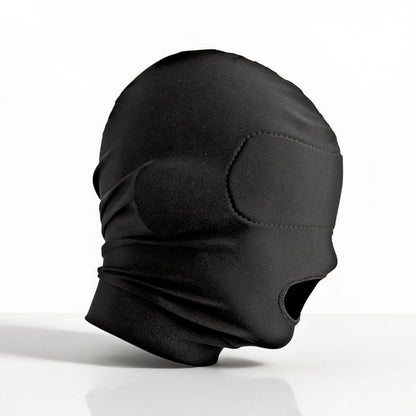 Disguise Open Mouth Hood with Padded Blindfold