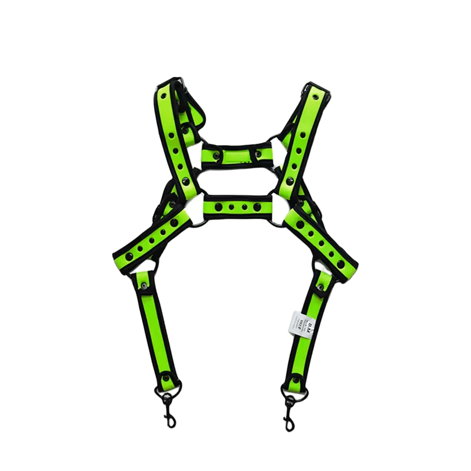 Dog & Master Body Harness Green - The Pup Play Hub