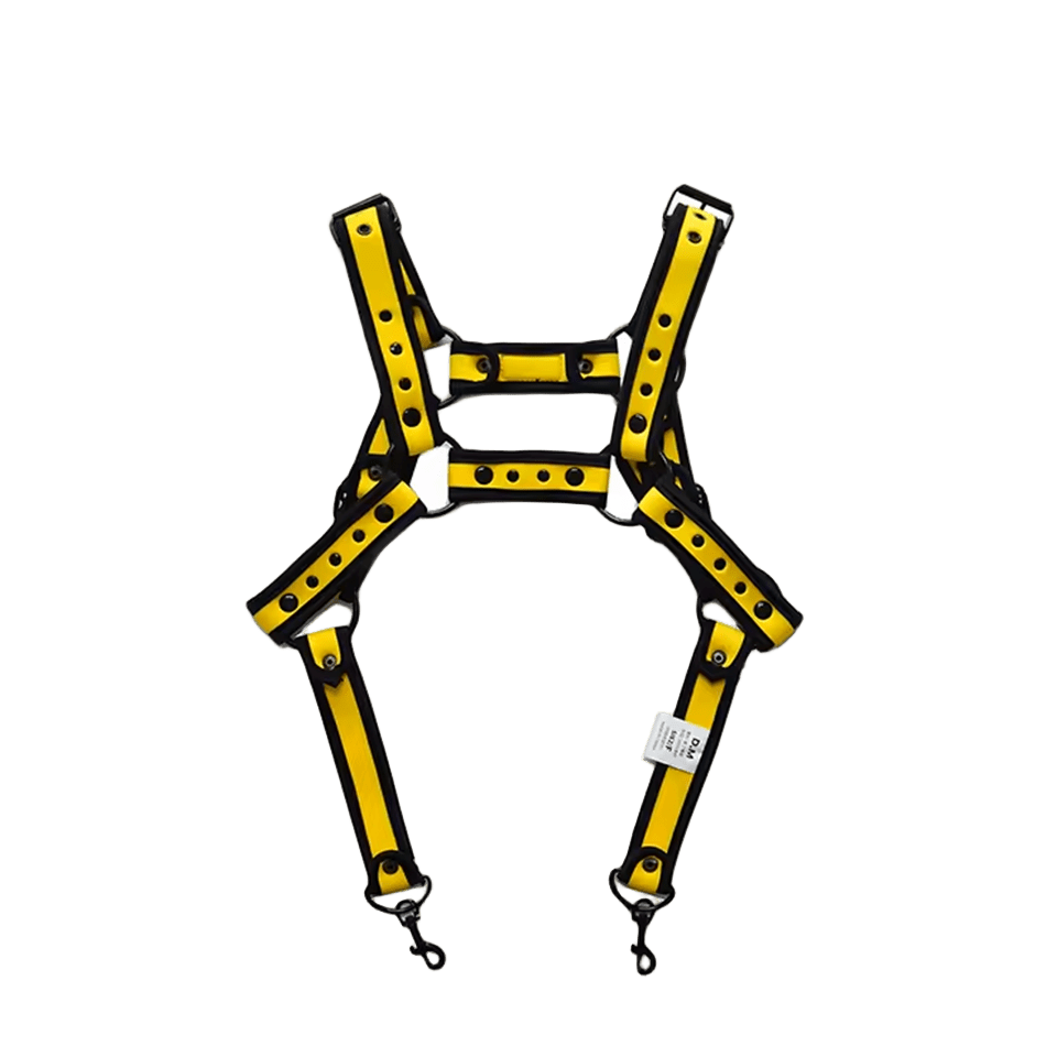 Dog & Master Body Harness Yellow - The Pup Play Hub