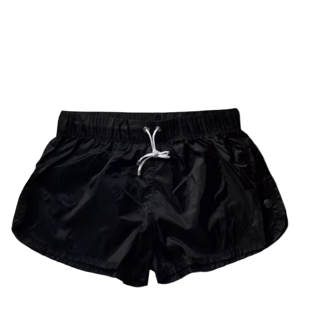 Dog & Master Low Waist Translucent Shorts Black - The Pup Play Hub