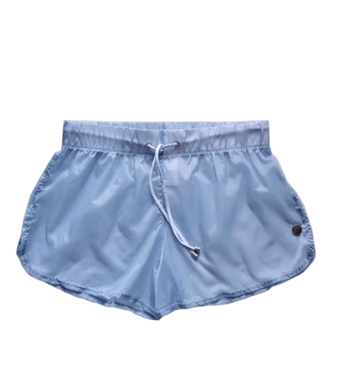 Dog & Master Low Waist Translucent Shorts Blue - The Pup Play Hub