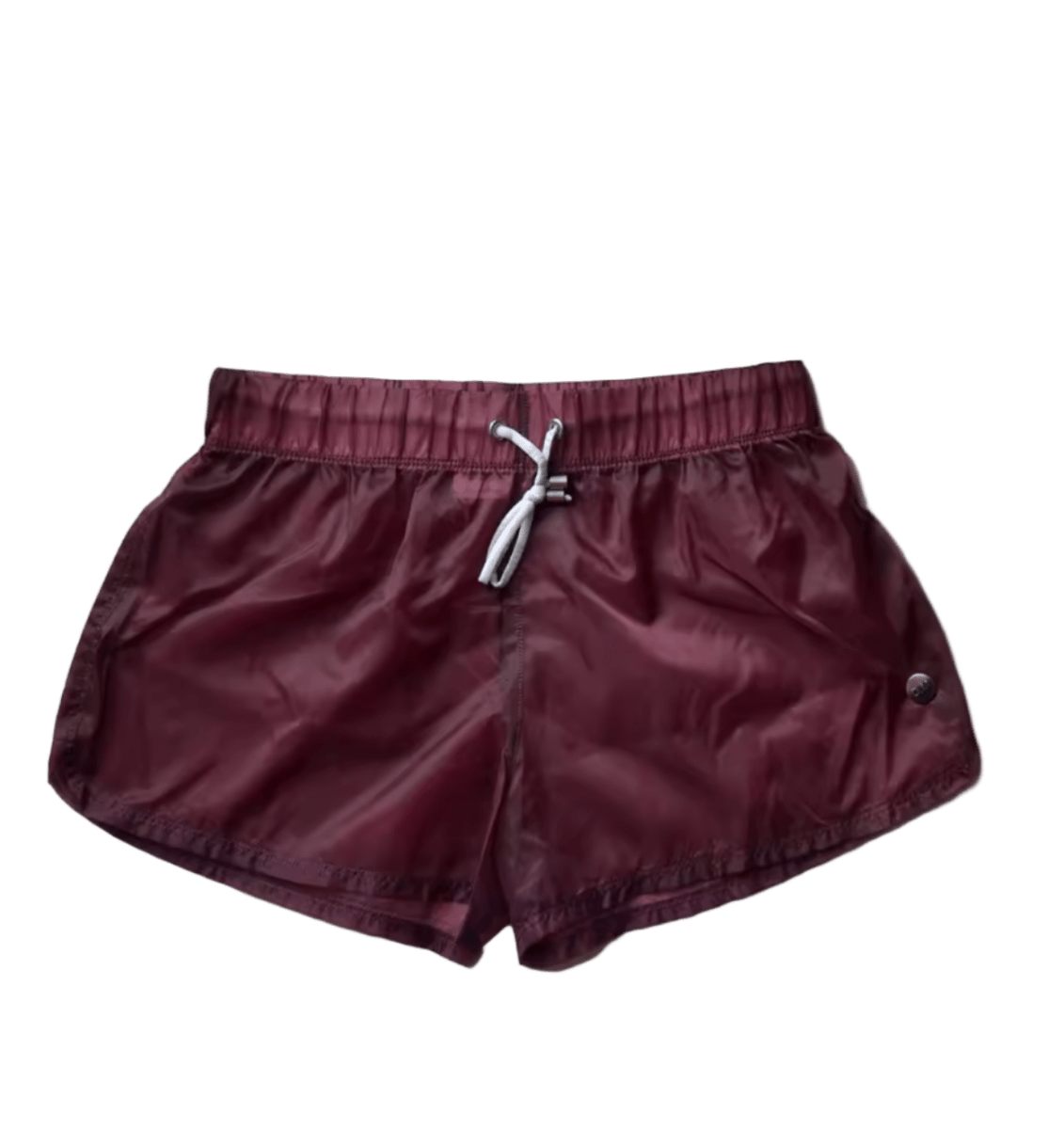Dog & Master Low Waist Translucent Shorts Wine Red - The Pup Play Hub