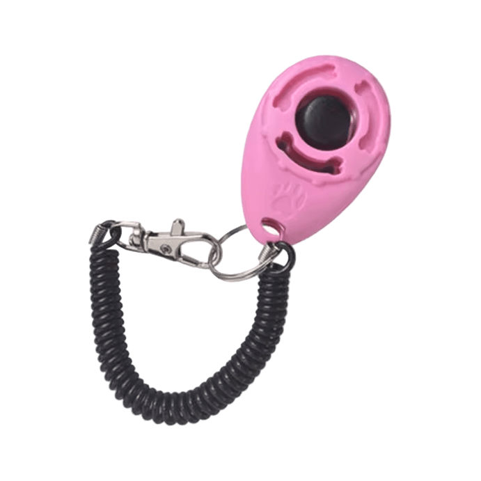 Dog Training Clicker Pink - The Pup Play Hub