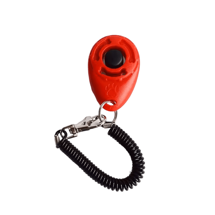 Dog Training Clicker Red - The Pup Play Hub