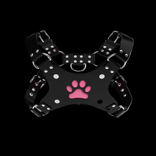 Puppy Paw Silicone Chest Harness