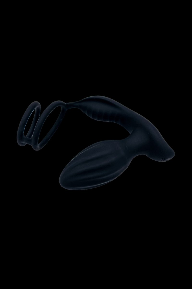 Double Ring Rotary Anal Plug - The Pup Play Hub