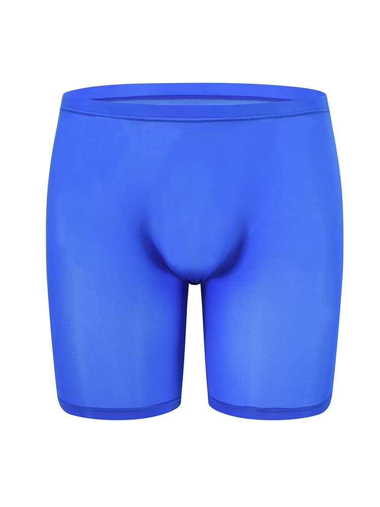 Men's Breathable Silky Seamless Boxer Briefs