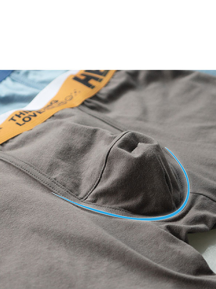 Men’s Sport U Convex Cotton Boxer Briefs