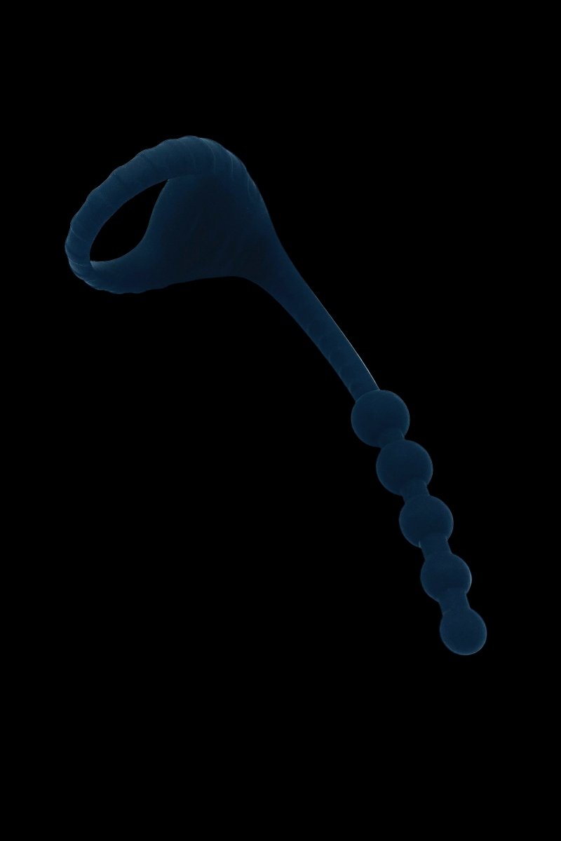 Dual Stimulation Cock Ring & Anal Beads - The Pup Play Hub