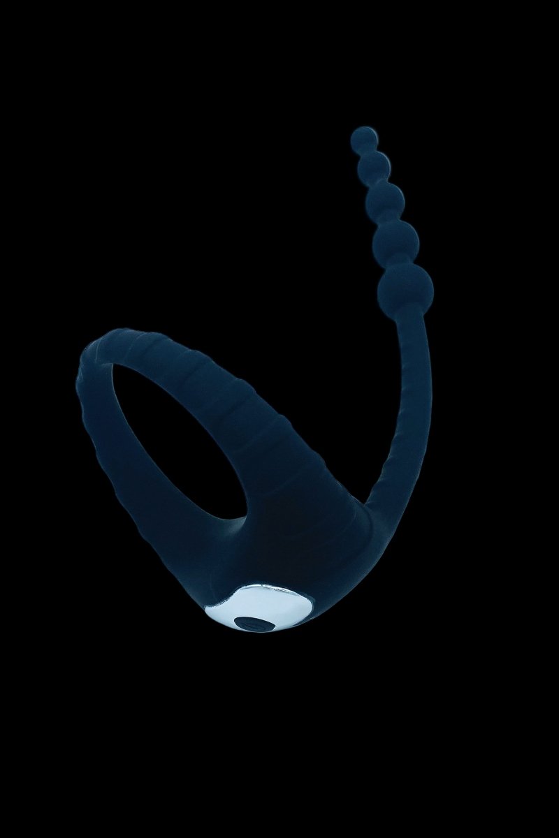 Dual Stimulation Cock Ring & Anal Beads - The Pup Play Hub