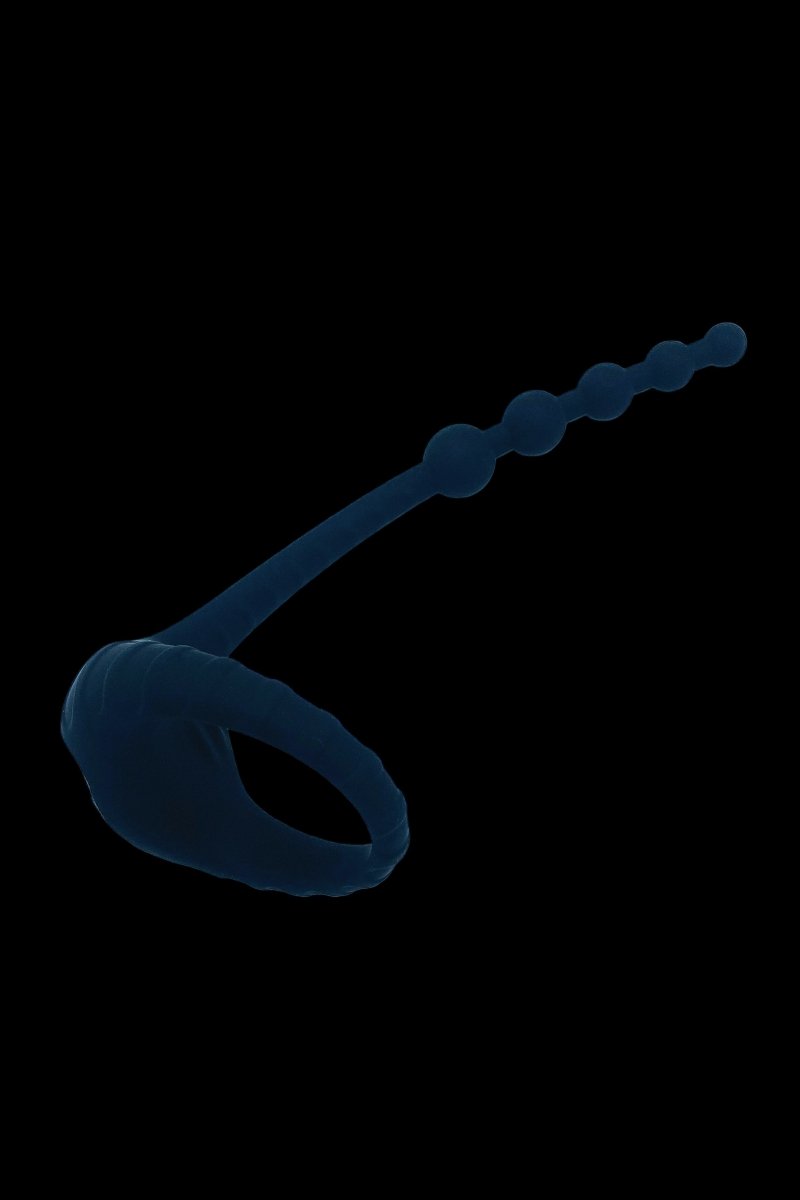 Dual Stimulation Cock Ring & Anal Beads - The Pup Play Hub
