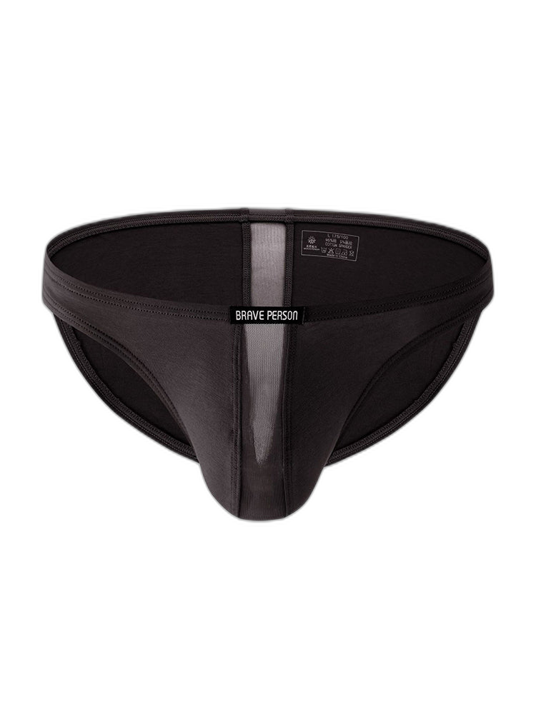 2 Pack Men's Solid Sexy Low-Rise Briefs
