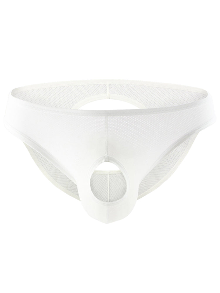 Men's Openwork Buttocks Design Briefs