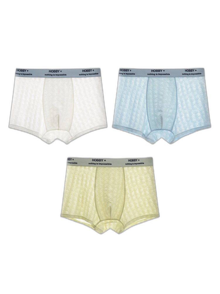 3 Pack Men's Anti-Odor Seamless Comfort Ultra-Soft Trunks