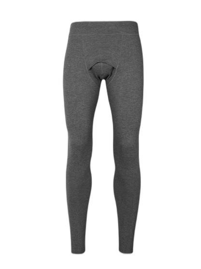 Men's Double-Sided Fleece Thickened Antibacterial Cotton Base Layer Thermal Bottoms