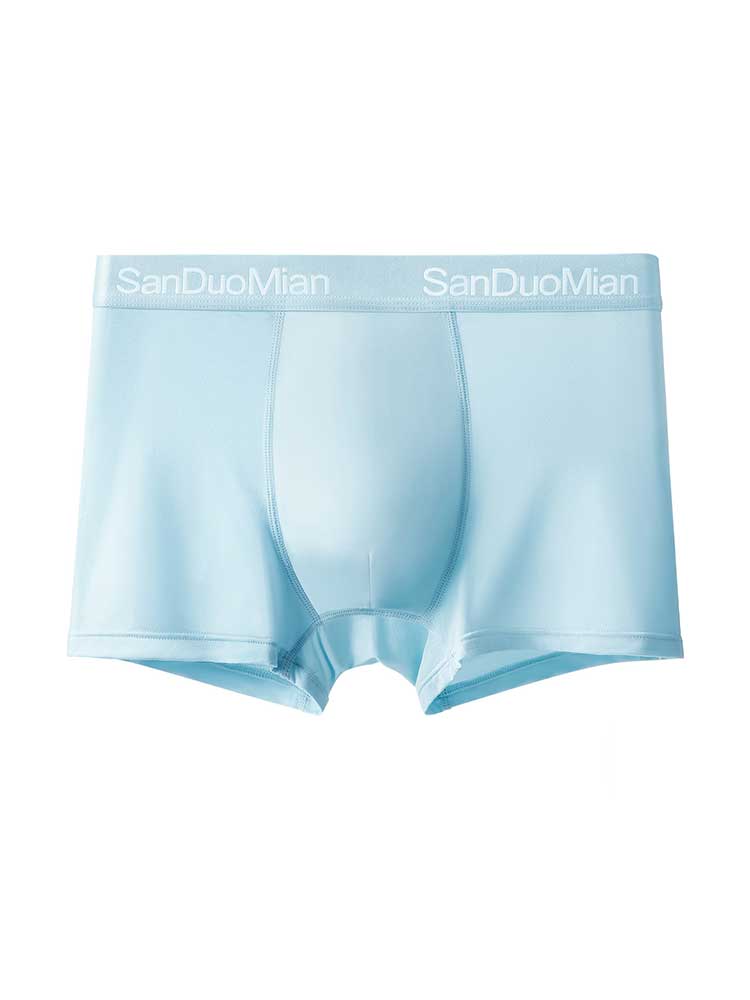 Men's Solid-Color Antibacterial Breathable Modal Boxer Briefs