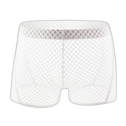 Mesh Fishnet High Shorts