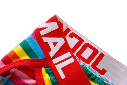 Jockmail Striped Briefs