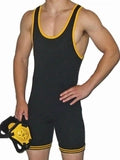 Men's Skinny Fitness Sleeveless Wrestling Singlet