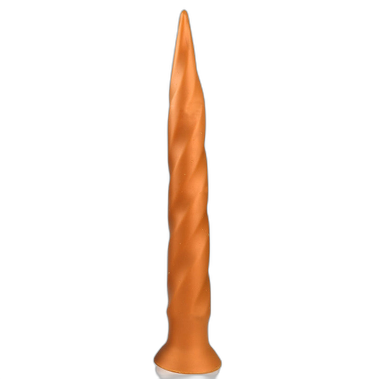 Worm II - Spiral Butt Plug - Long Butt Plug - Huge Anal Dildo