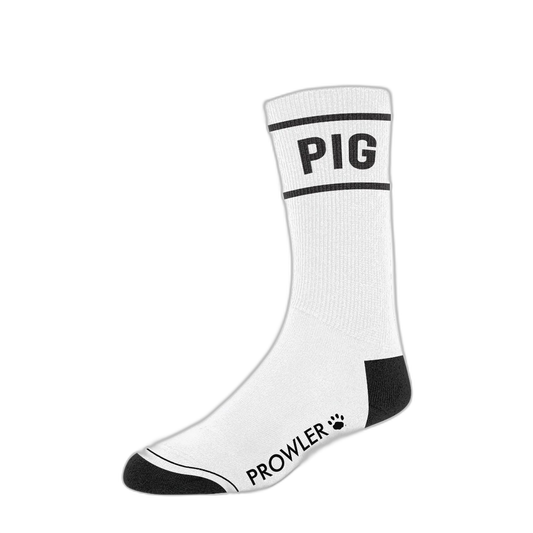Prowler RED Pig Socks White Black