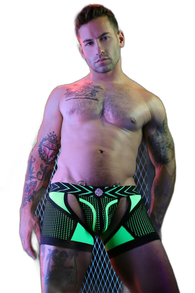 Breedwell Dickmatized Chap Jock Neon Green