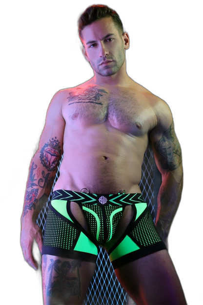 Breedwell Dickmatized Chap Jock Neon Green