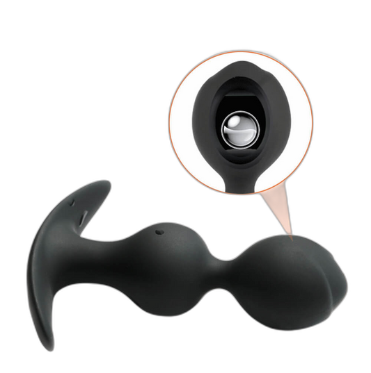 Roller - Silicone Booty Beads with Internal Metal Balls
