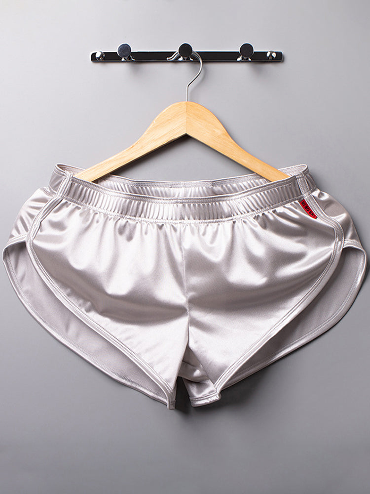 Men's Sport Silky Sleep Pants Boxer Briefs