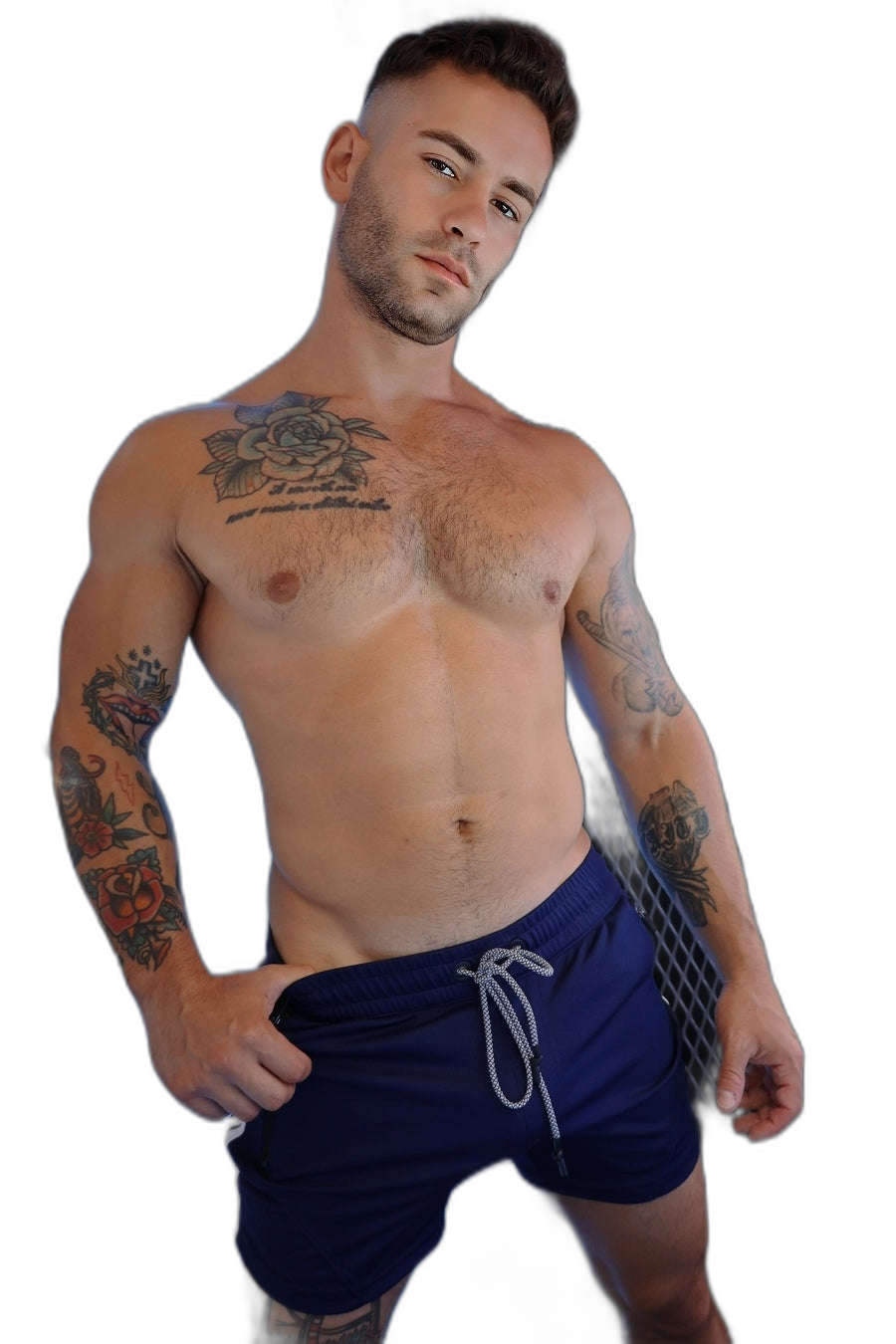 Breedwell Trade Trainer Shorts Navy