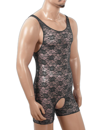 Dainty Delight Open Lace Bodysuit