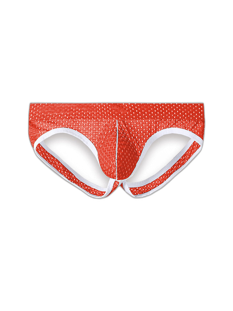 3 Pack Men's Breathable Mesh Ice Silk Sexy Stretch Fit Jockstrap