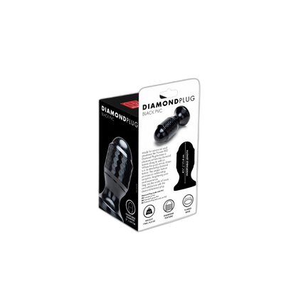 Prowler RED Diamond Butt Plug Black