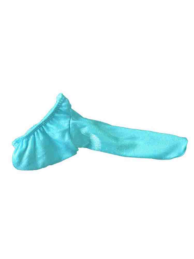 Solid Color Elastic Nylon Cock Sock