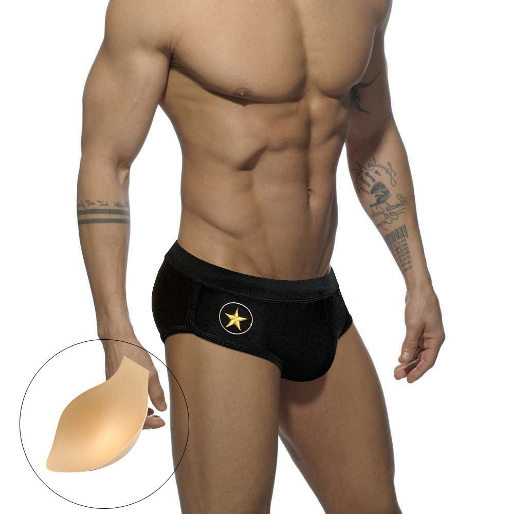 Military Star Swim Briefs