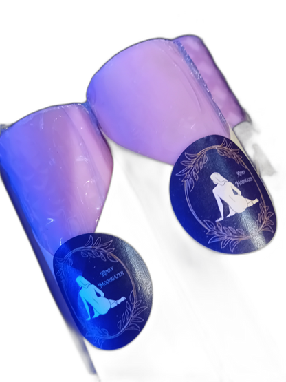Bright UV Pillar Candle