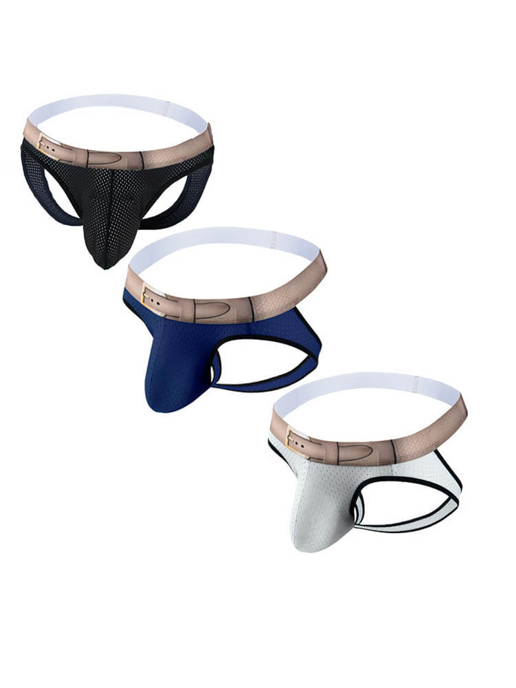 Men's Wide Waist Elastic Hip Lifting Thong