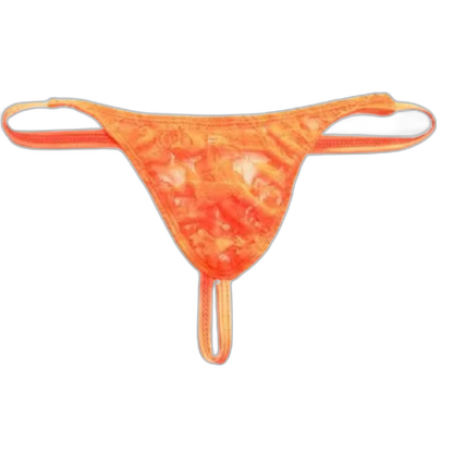 Lace That Pops For Power Bottoms Thong
