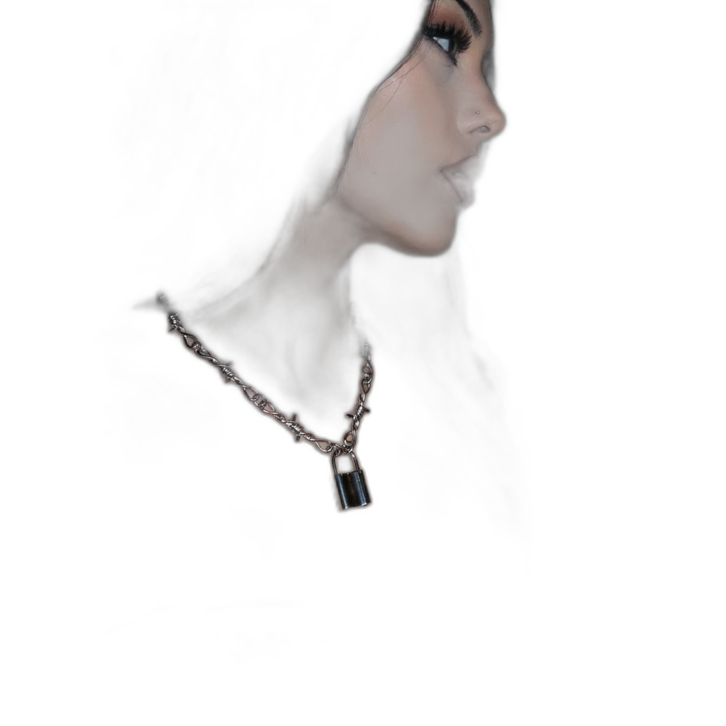 Barbed Lock Necklace