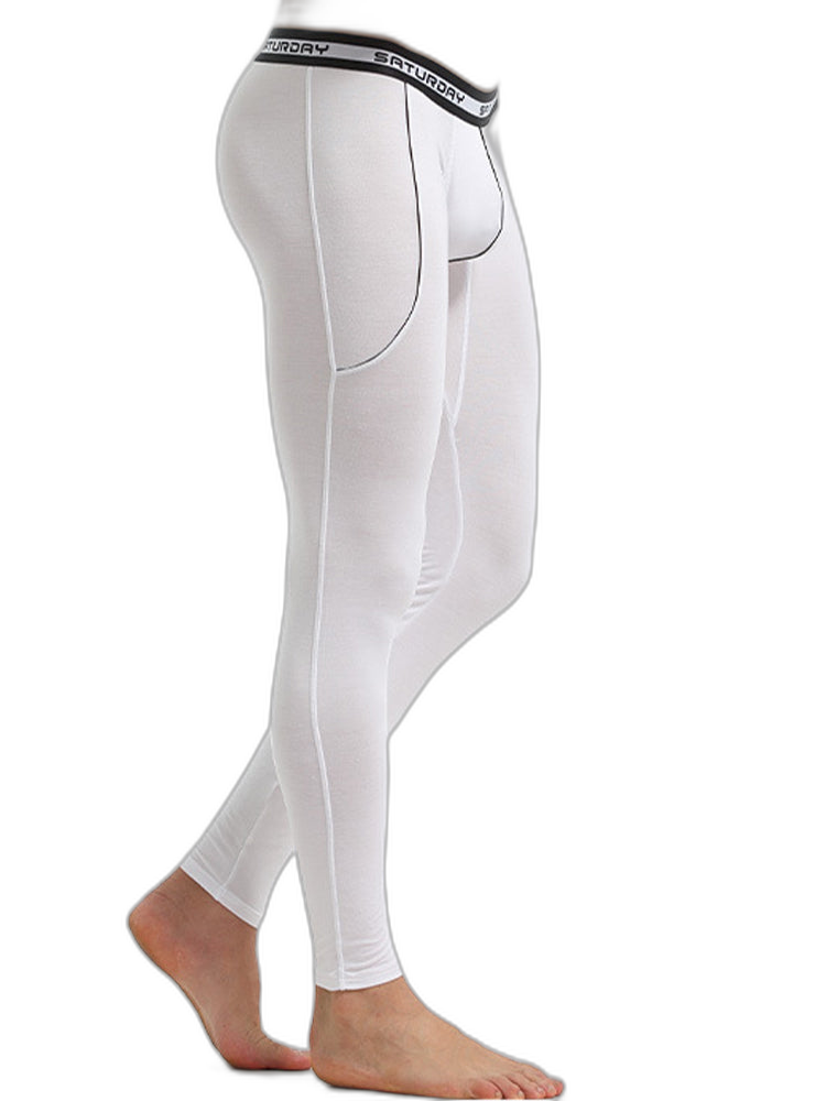 Men's Warm Pants Thin Fleece Casual Thermal Pants