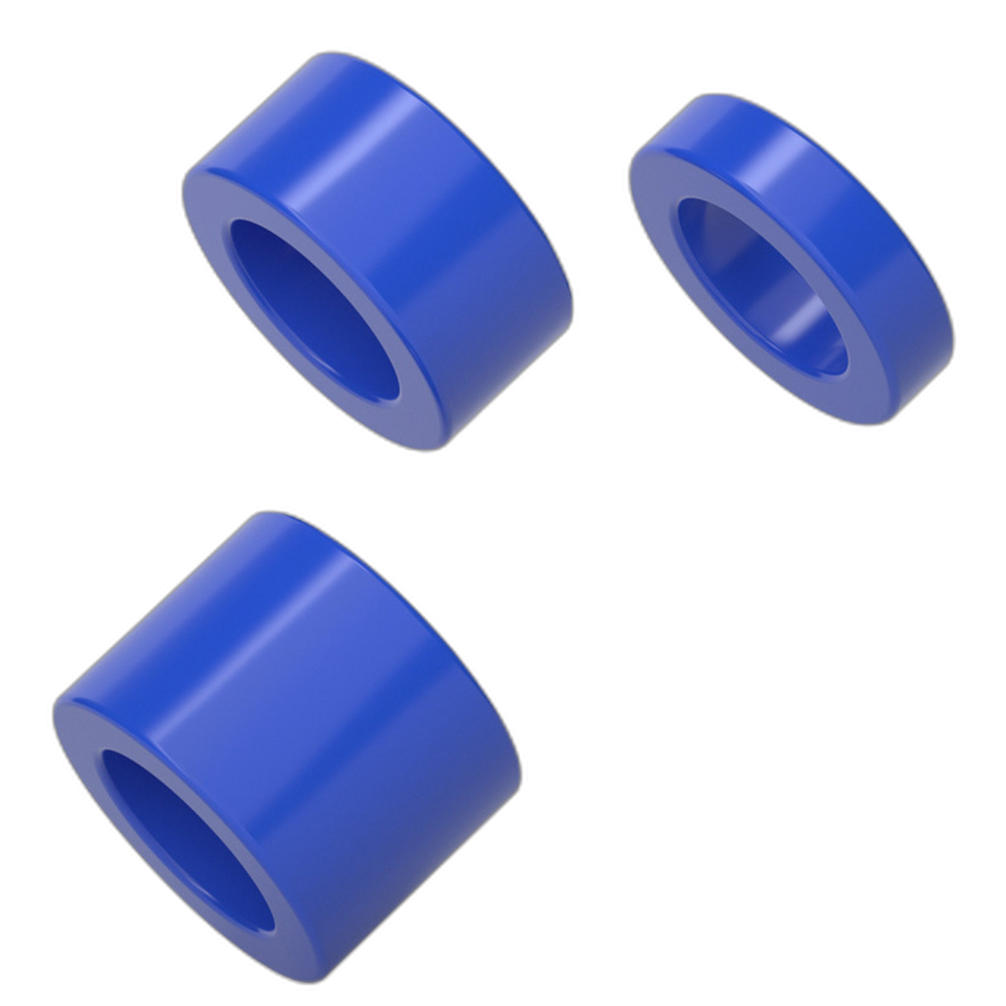 ruff GEAR Super Stretch Cock and Ball Set Blue